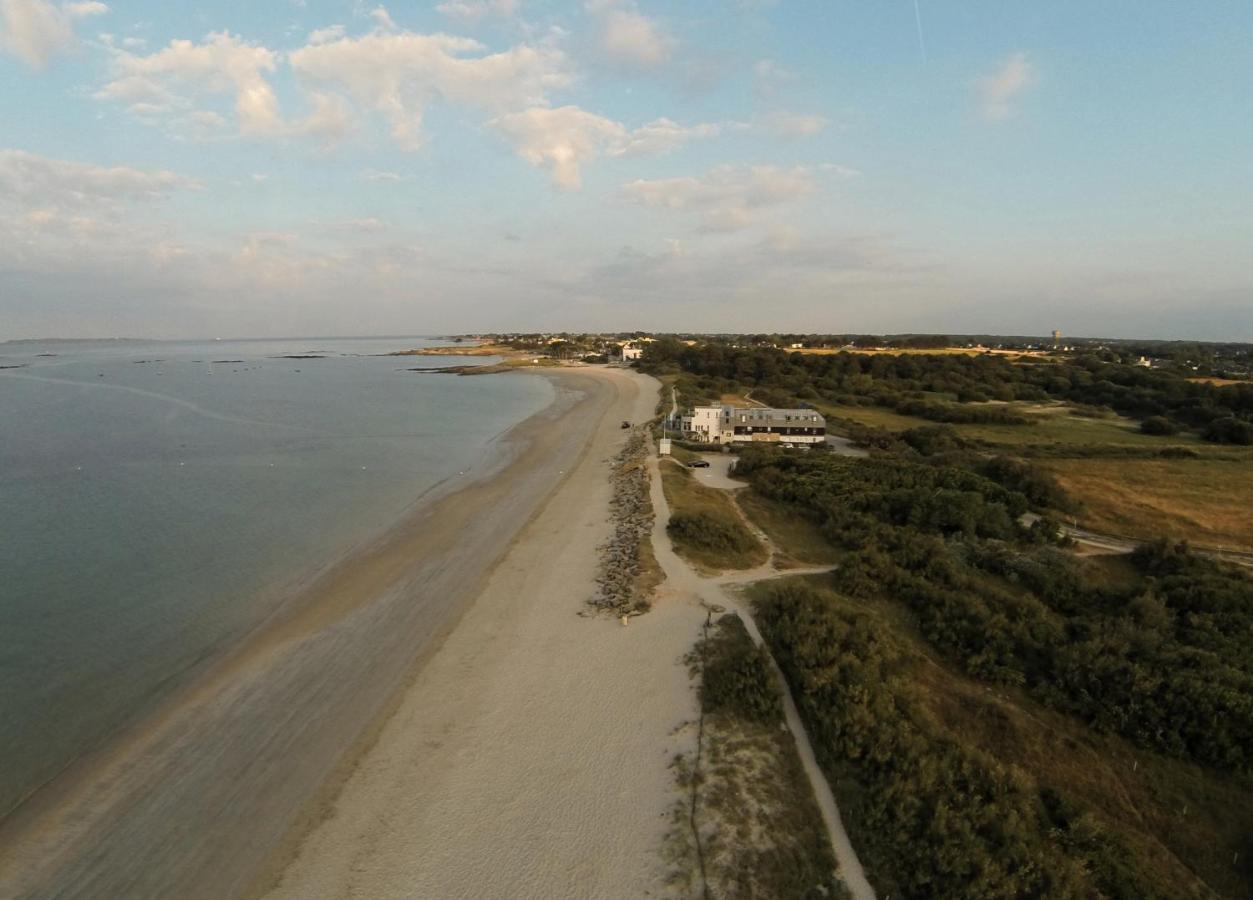 Logis Hotel & Restaurant Les Mouettes - Larmor Plage, Proche De Lorient Exterior photo