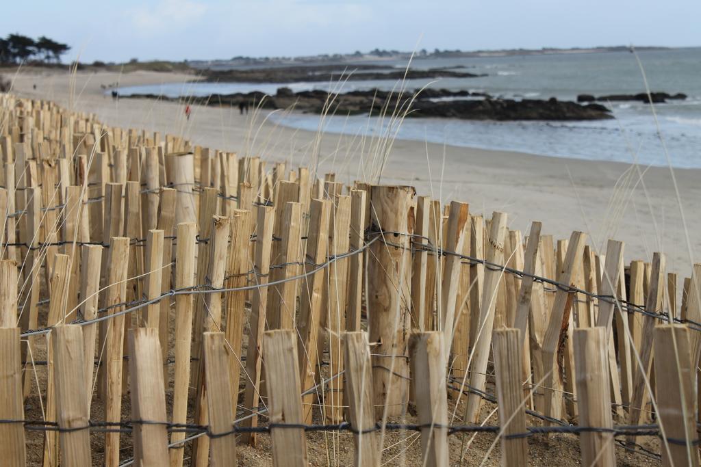 Logis Hotel & Restaurant Les Mouettes - Larmor Plage, Proche De Lorient Exterior photo